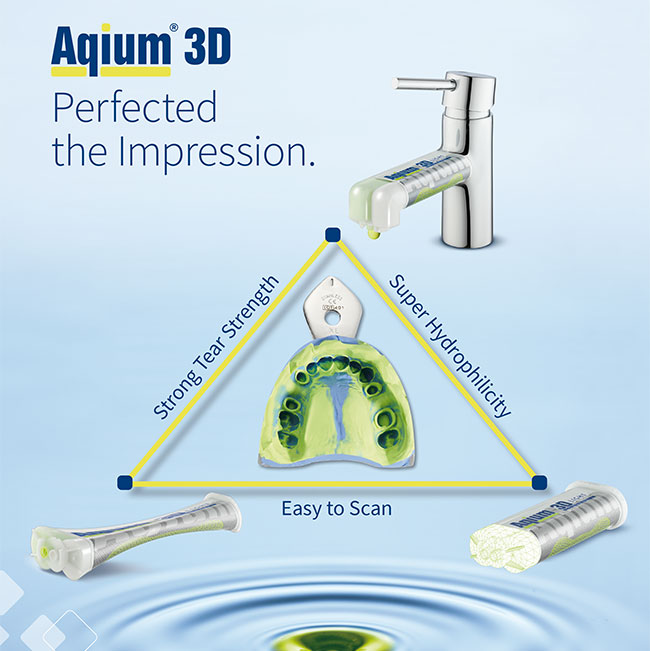 Aqium 3D impression material